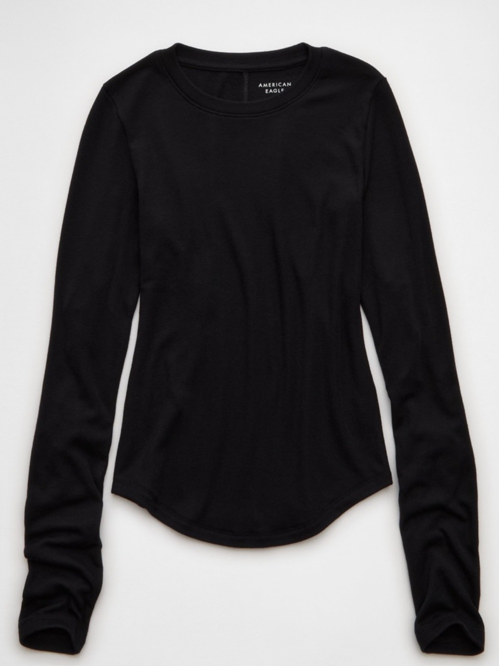 NWT AE Long Sleeve Cozy Crew Neck T-Shirt